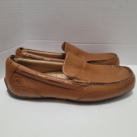 Sperry Mens Size 10M 0238311 Tan Leather Loafer Hampden...